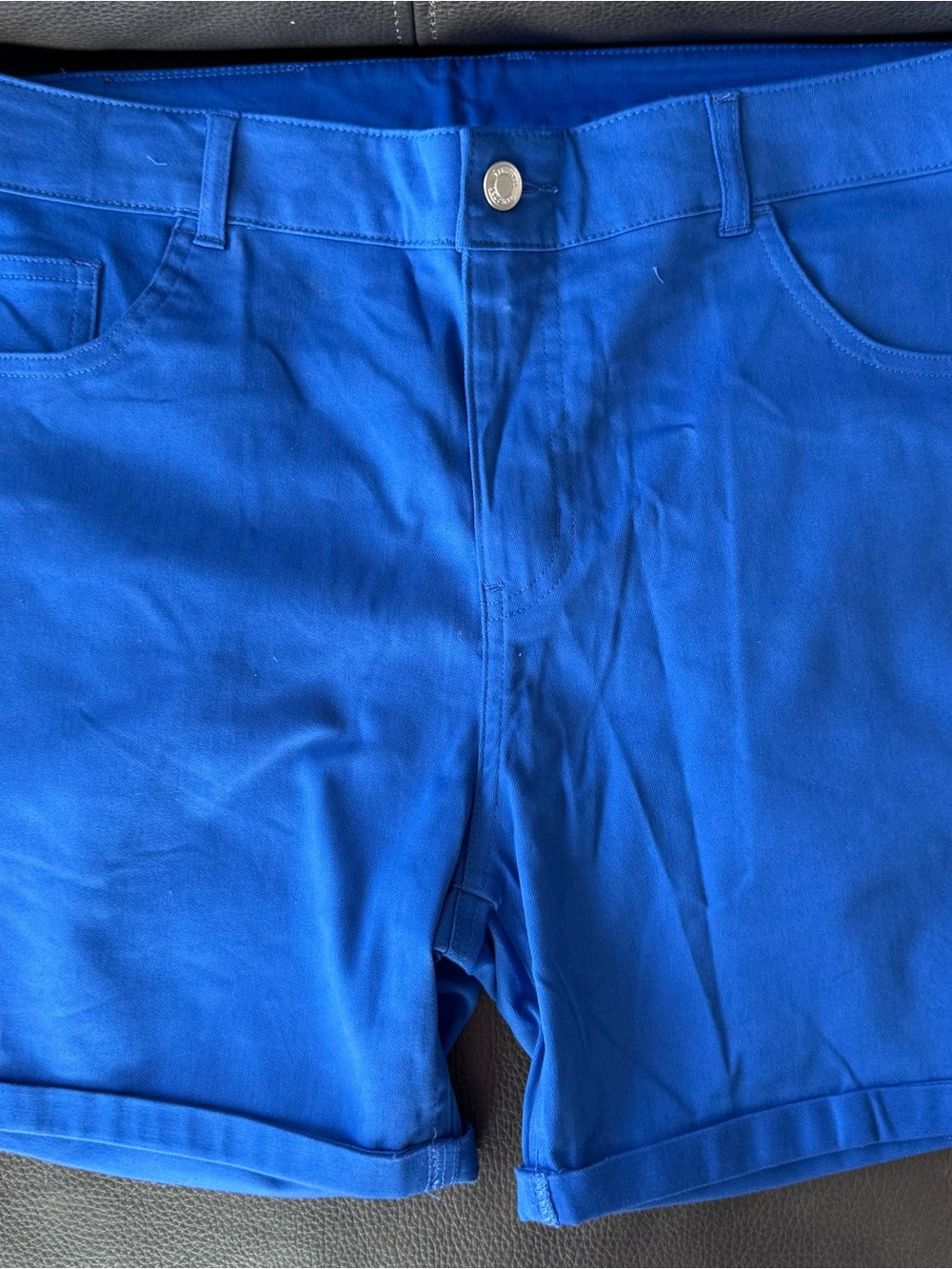 Timoteo Men's Blue Casual Stretch Shorts